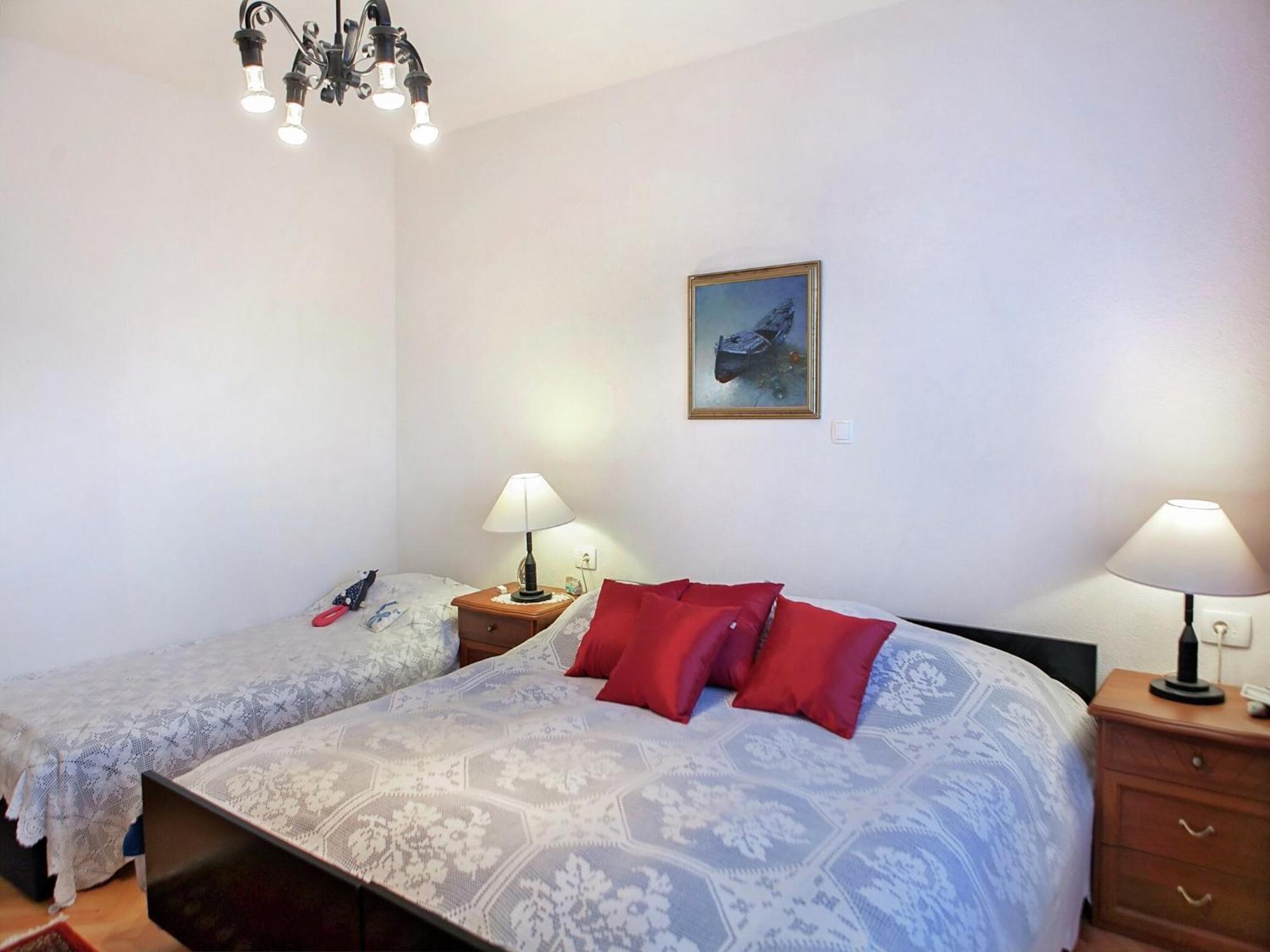 Cozy Apartment With A Balcony And A Sea View Brela Exteriér fotografie