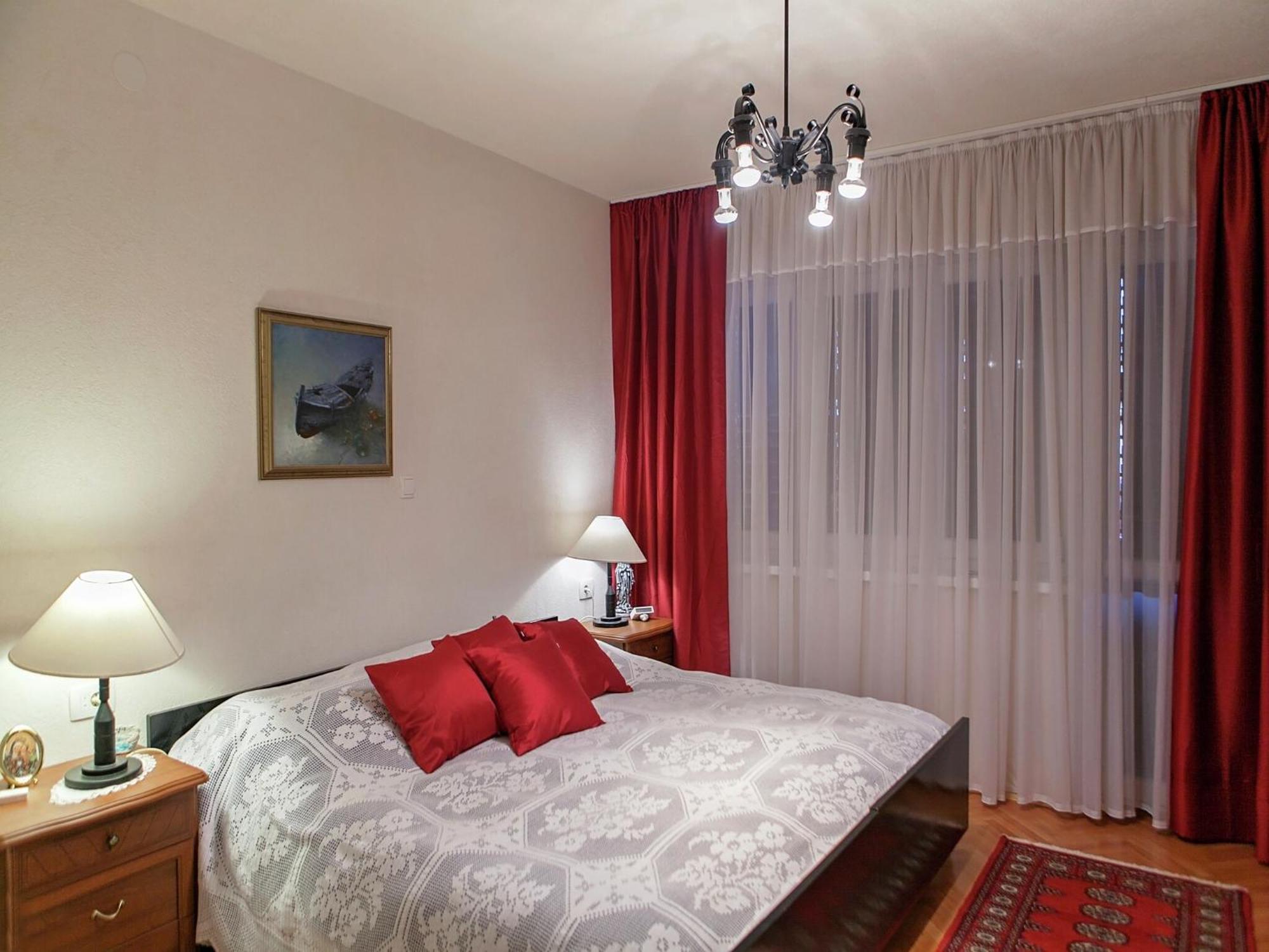 Cozy Apartment With A Balcony And A Sea View Brela Exteriér fotografie